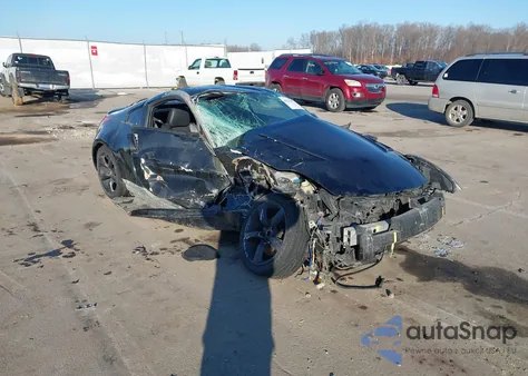 2008 Nissan 350Z Touring z USA, uszkodzony, nr VIN JN1BZ34D58M702058